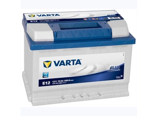 Аккумулятор 74Ач "VARTA BLUE DYNAMIC E12" П.П. 278х175х190