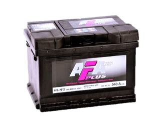 Аккумулятор 60Ач "AFA PLUS" О.П. 242х175х175 Низкий