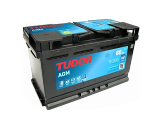 Аккумулятор 80Ач "TUDOR AGM TK800" О.П. 315х175х190