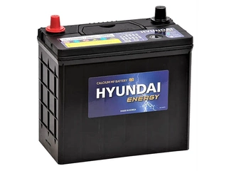 Аккумулятор 45Ач "HYUNDAI 55B24L" О.П. 236х128х220