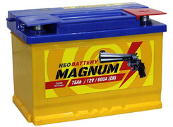 Аккумулятор 75Ач "MAGNUM" О.П. 278х175х190