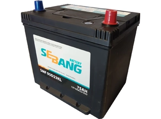 Аккумулятор 75Ач "SEBANG 95D23KL" О.П. 232х175х220