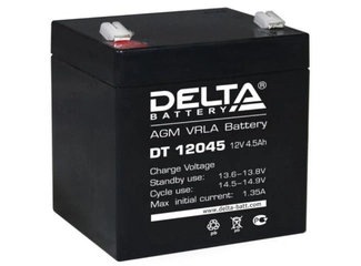 АКБ 12V 4,5Ач "DELTA DT12045"  90х70х107