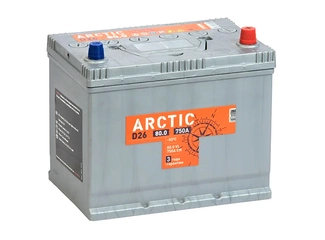 Аккумулятор 80Ач "TITAN ARCTIC ASIA" О.П. 258х175х223