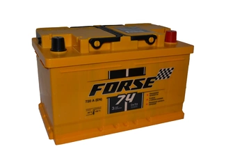Аккумулятор 74Ач "FORSE" О.П. 276х175х190