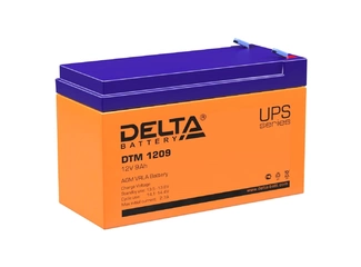 АКБ 12V 9Ач "DELTA DTM1209"  151х65х100