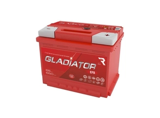 Аккумулятор 65Ач "GLADIATOR EFB" О.П. 242х175х190