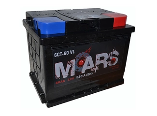 Аккумулятор 60Ач "MARS" О.П. 242х175х190