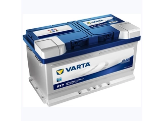 Аккумулятор 80Ач "VARTA BLUE DYNAMIC F17" О.П. 315х175х175 Низкий