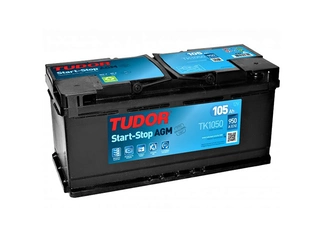 Аккумулятор 105Ач "TUDOR AGM TK1050" О.П. 394х175х190