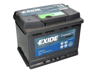 Аккумулятор 64Ач "EXIDE PREMIUM" П.П. 242х175х190
