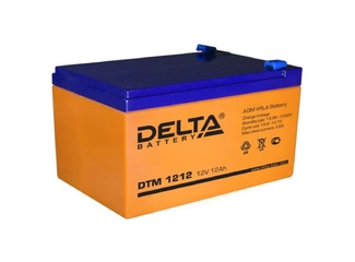АКБ 12V 12Ач "DELTA DTM1212"  151х98х101