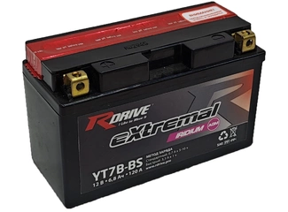 Аккумулятор 6,5Ач "RDrive eXtremal IRIDIUM AGM YT7B-BS" П.П. 151х65х93