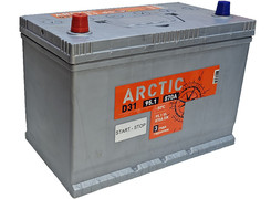 Аккумулятор 95Ач "TITAN ARCTIC ASIA" П.П. 304х175х223