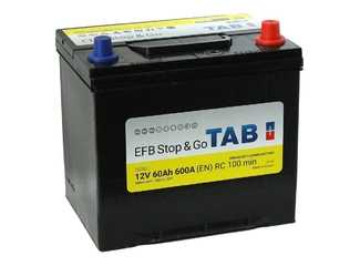 Аккумулятор 65Ач "TAB POLAR JIS EFB" О.П. 230х173х220