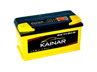 Аккумулятор 100Ач "KAINAR" П.П. 353х175х190