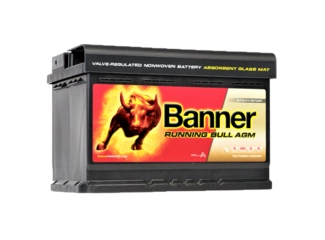 Аккумулятор 70Ач "BANNER AGM" О.П. 278х175х190