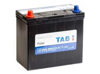 Аккумулятор 45Ач "TAB POLAR JIS" П.П. 237х127х225