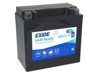 Аккумулятор 12Ач "EXIDE AGM12-12" П.П. 150х87х145