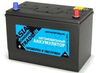 Аккумулятор 100Ач "TRADE-IN Standard Asia" О.П. 306х173х220 С обменом