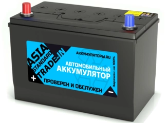 Аккумулятор 105Ач "TRADE-IN Standard Asia" П.П. 330х173х220 С обменом, резьба