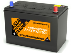 Аккумулятор 105Ач "TRADE-IN Premium Asia" О.П. 306х173х220 С обменом