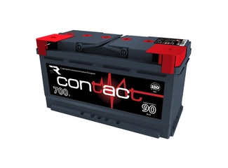 Аккумулятор 100Ач "CONTACT" П.П. 353х175х190