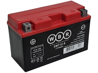 Аккумулятор 8Ач "WBR SMT12-8" П.П. 150х65х93