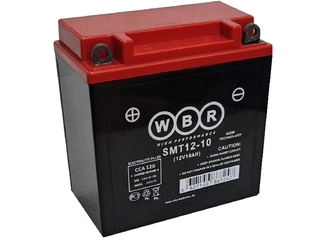 Аккумулятор 10Ач "WBR SMT12-10" П.П. 135х75х139