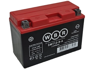 Аккумулятор 9Ач "WBR SMT12-9-A" П.П. 150х70х105