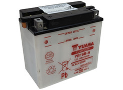 Аккумулятор 16Ач "YUASA YB16B-A" П.П. 160х90х161