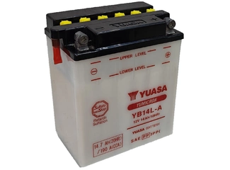 Аккумулятор 14Ач "YUASA YB14L-A" О.П. 134х89х166