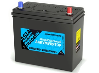 Аккумулятор 50Ач "TRADE-IN Standard Asia" О.П. 236х128х220 С обменом