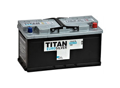 Аккумулятор 110Ач "TITAN EURO SILVER" О.П. 352х175х190 уценка