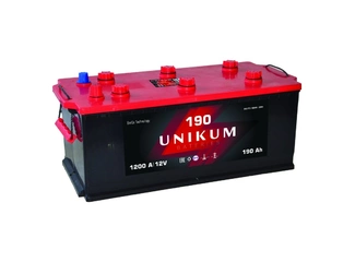 Аккумулятор 190Ач "UNIKUM" П.П. 524х223х223