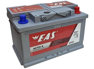 Аккумулятор 72Ач "EAS ACTIV A" О.П. 278х175х175 Низкий