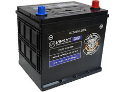 Аккумулятор 65Ач "ИРКУТ 6CT-65VL-D23L (UHD-D23L)" О.П. 235х178х220