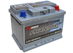 Аккумулятор 65Ач "R-Drive PHANTOM WINTER SMF EUW-065064LB2" О.П. 242х175х175