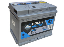 Аккумулятор 63Ач "POLUS ARCTIC EFB" О.П. 242х175х190