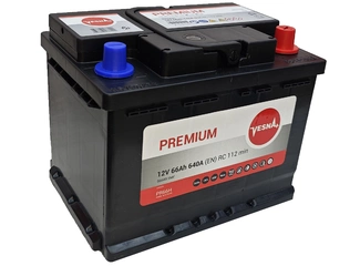 Аккумулятор 66Ач "VESNA PREMIUM" О.П. 242х175х190