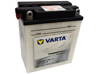Аккумулятор 12Ач "VARTA FUNSTART 12N12A-4A-1, YB12A-A" П.П. 136х82х161