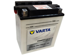 Аккумулятор 14Ач "VARTA FUNSTART 12N14-3A, YB14L-A2" О.П. 136х91х166