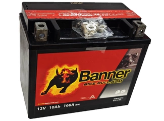 Аккумулятор 10Ач "BANNER BIKE Bull YTX12-BS" П.П. 150х87х130