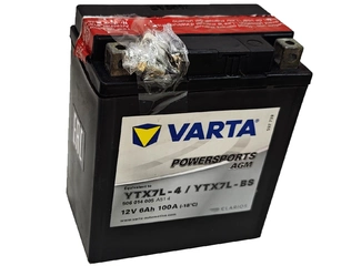 Аккумулятор 6Ач "VARTA FUNSTART AGM YTX7L-BS" О.П. 114х71х131
