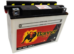 Аккумулятор 20Ач "BANNER BIKE Bull Y50-N18L-A" О.П. 205х90х162