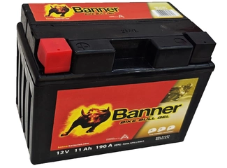 Аккумулятор 11Ач "BANNER BIKE Bull YTZ14S" П.П. 150х87х110