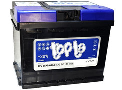Аккумулятор 66Ач "TOPLA TOP" О.П. 242х175х190