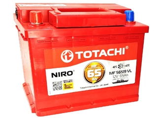 Аккумулятор 65Ач "TOTACHI NIRO" П.П. 242х175х190
