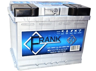 Аккумулятор 60Ач "FRANK" О.П. 242х175х190
