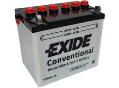 Аккумулятор 24Ач "EXIDE 12N24-4A" О.П. 184х124х175